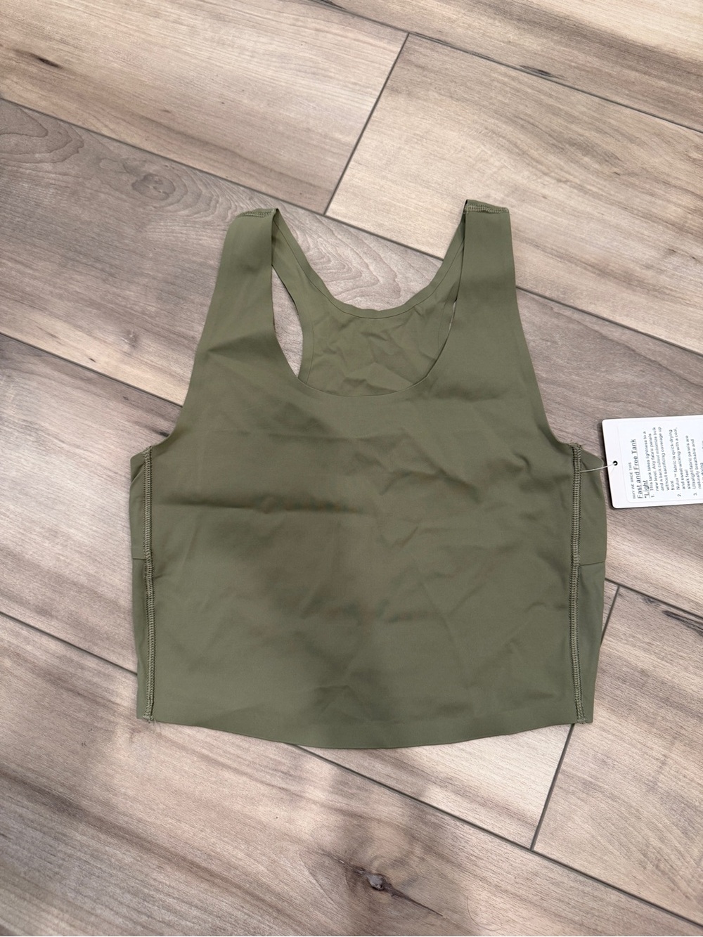 NWT lululemon fast and free tank